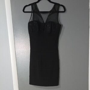 Elegant Black Sleeveless Dress
